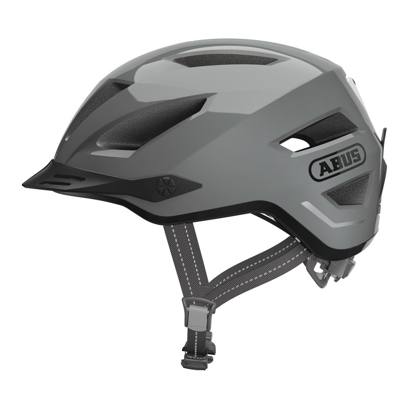 Casco ABUS Pedelec 2.0 race grey, talla M (52-57 cm)