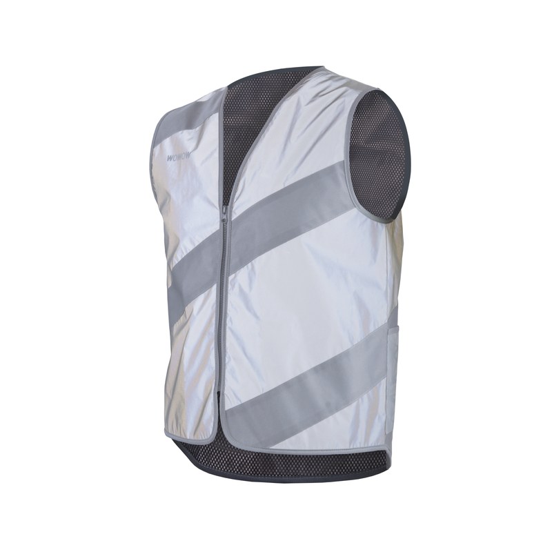 Chaleco reflectante Wowow Roadie Full Reflective, talla S (EN 17353)